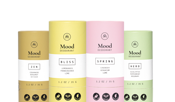 MOOD Deodorant 4 Pack - Essential Oil Infused