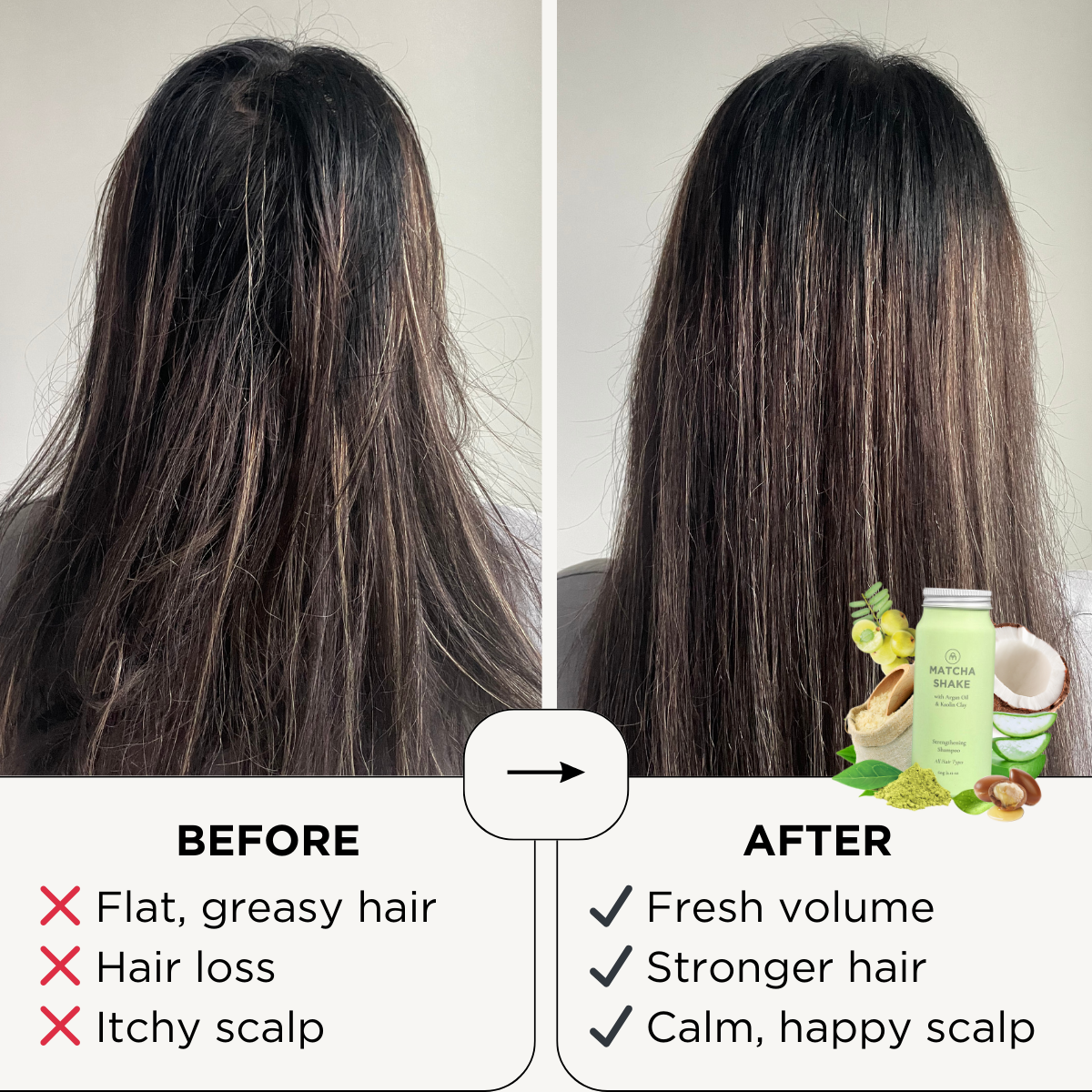 Matcha Shake Shampoo Concentrate | For All Hair Types thumbnail-image-4